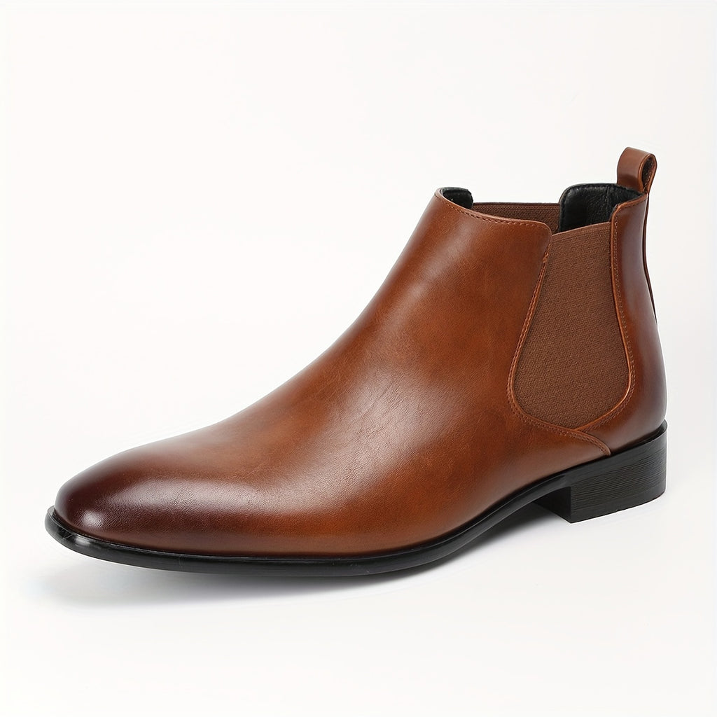Eloura | Men’s Sleek Dress Chelsea Boots – Sharp Lines, Effortless Edge