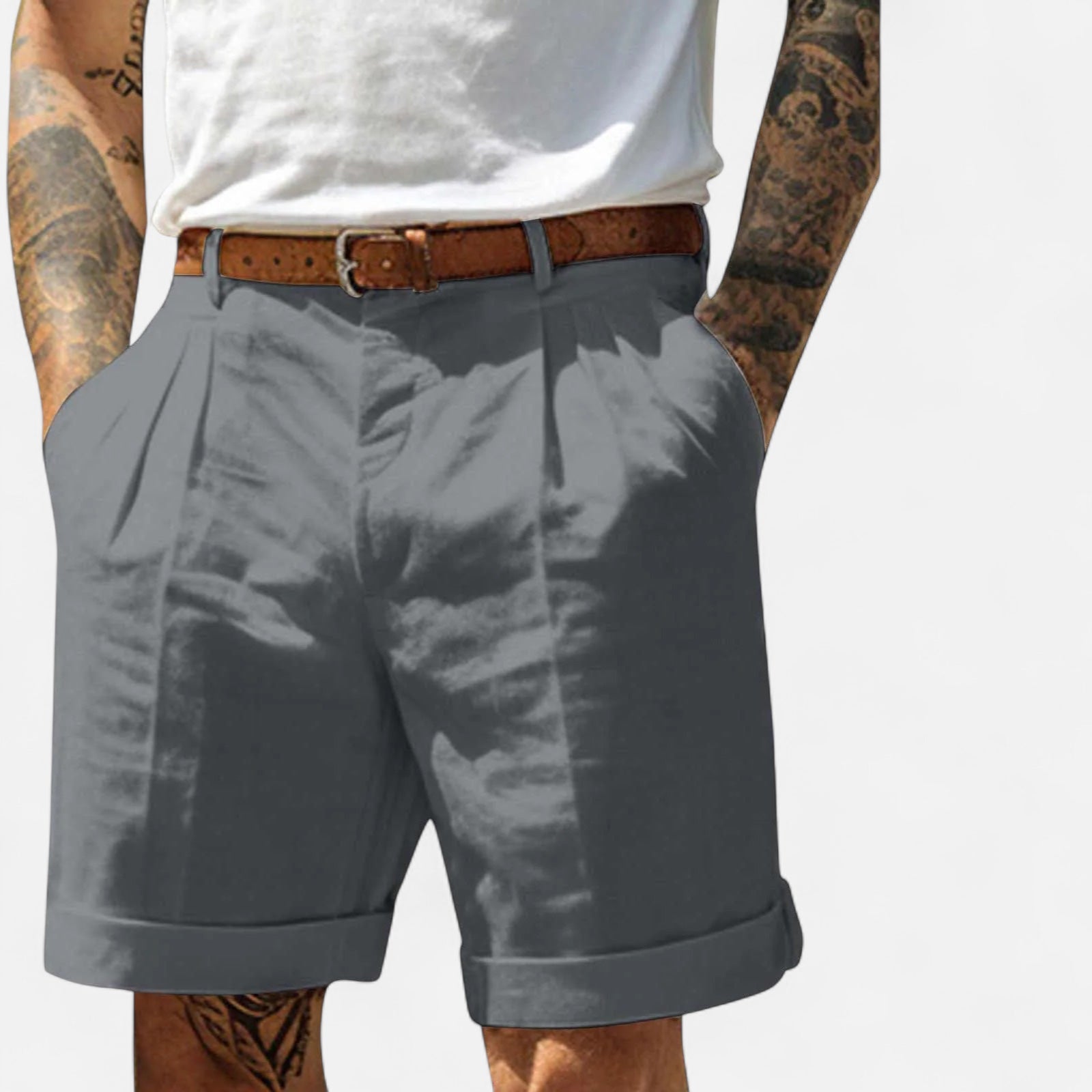 Eloura | Men's Summer Linen Shorts