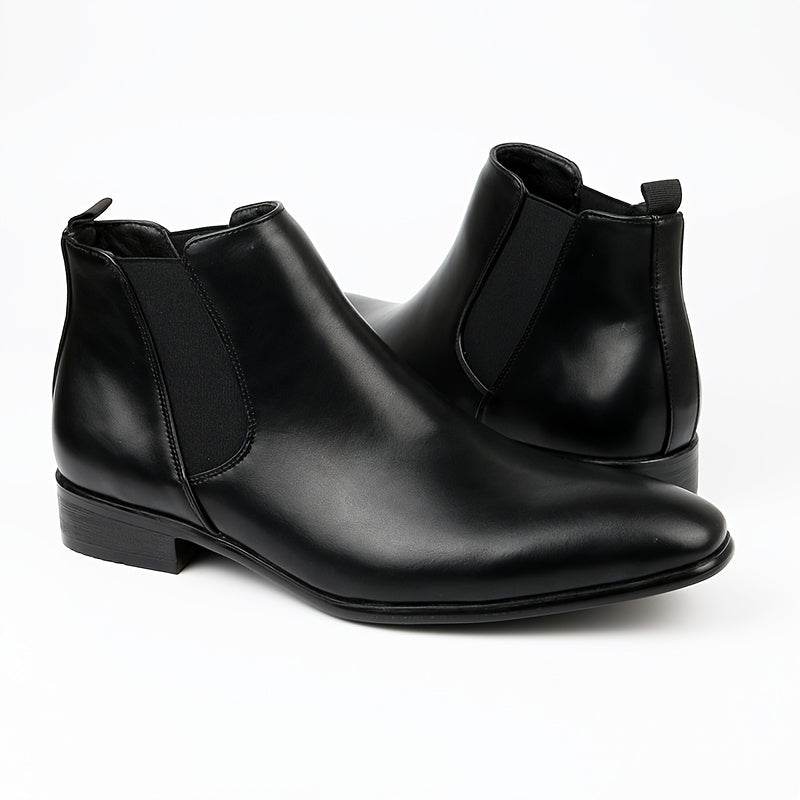 Eloura | Men’s Sleek Dress Chelsea Boots – Sharp Lines, Effortless Edge