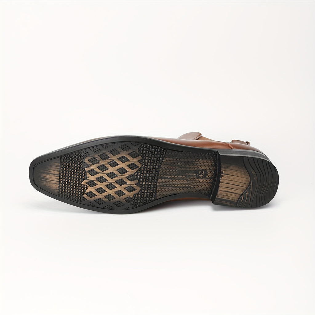 Eloura | Men’s Sleek Dress Chelsea Boots – Sharp Lines, Effortless Edge