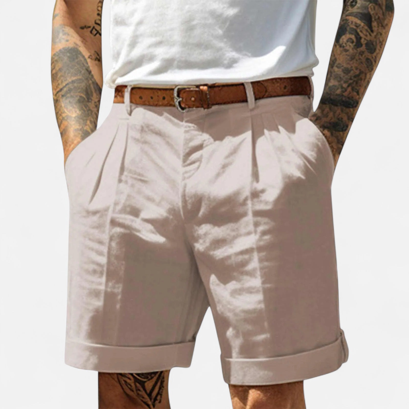 Eloura | Men's Summer Linen Shorts