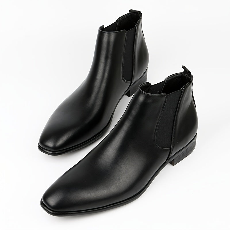 Eloura | Men’s Sleek Dress Chelsea Boots – Sharp Lines, Effortless Edge