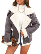 Eloura | Women’s Faux Shearling Winter Coat – Luxe Warmth, Effortless Edge