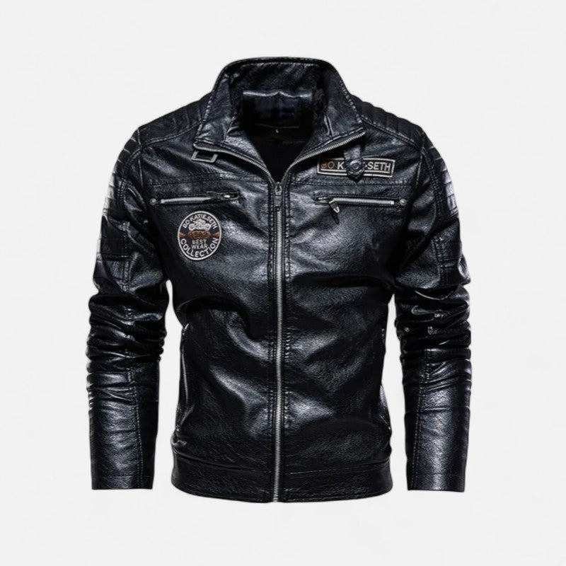 Eloura | Men's Winter Leather Jacket
