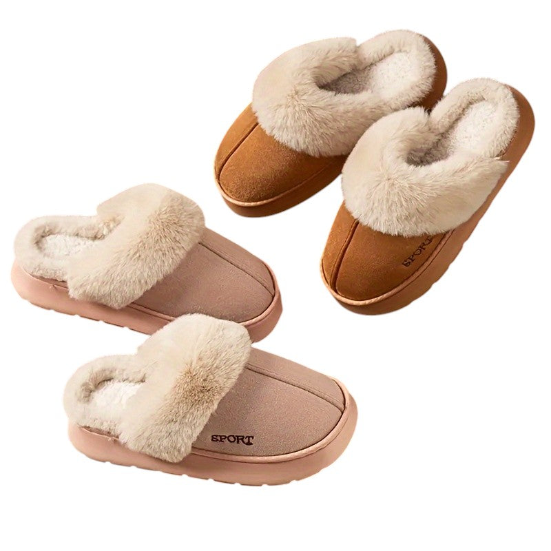 Eloura | Women’s Ultra-Soft Faux Fur Winter Slippers – Cozy, Plush & Home-Essential
