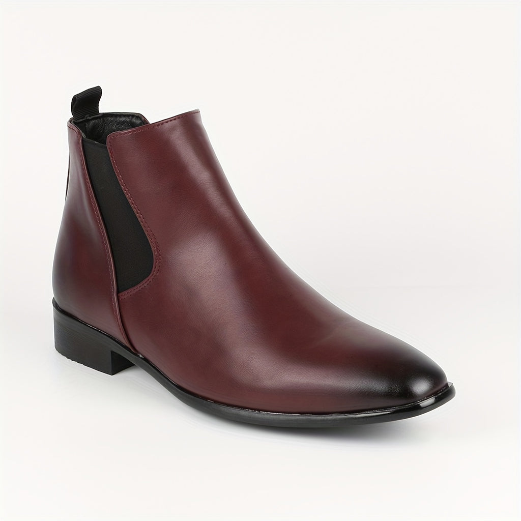 Eloura | Men’s Sleek Dress Chelsea Boots – Sharp Lines, Effortless Edge