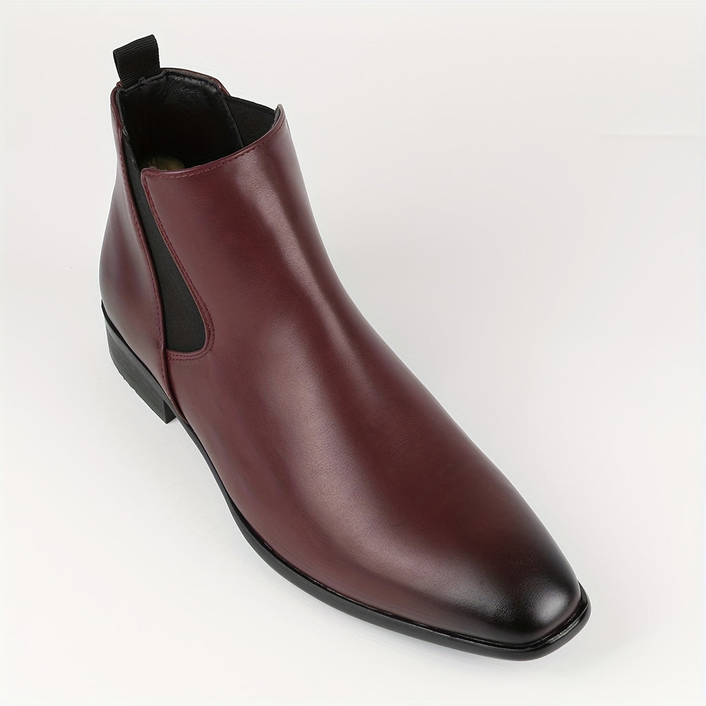 Eloura | Men’s Sleek Dress Chelsea Boots – Sharp Lines, Effortless Edge