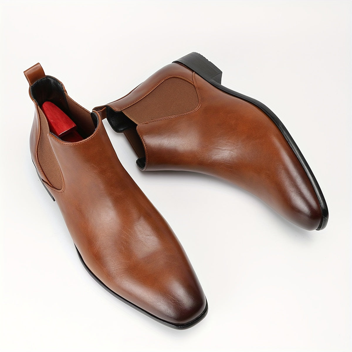 Eloura | Men’s Sleek Dress Chelsea Boots – Sharp Lines, Effortless Edge