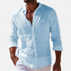 Eloura | Men’s Linen Shirt – Breathable Ease, Timeless Refinement