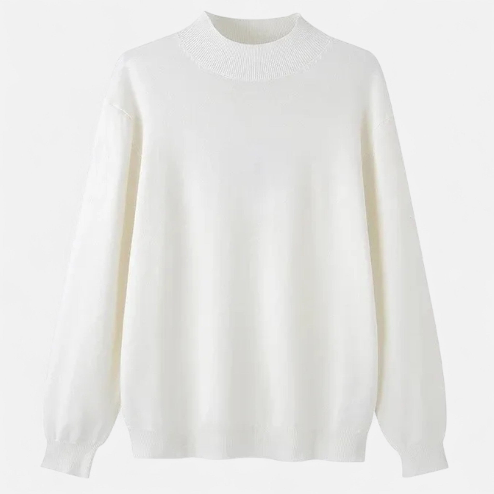 Eloura | Men’s Knitted Sweater – Half-High Collar, Refined Warmth